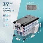 EUHOMY 12V Electric Cooler with APP Control