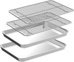 Quarter Sheet Pan Set with Cooling Racks