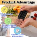 6-Piece Stainless Steel Fondue Fork Set
