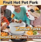 6-Piece Stainless Steel Fondue Fork Set