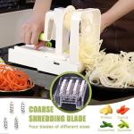 5-Blade Vegetable Spiralizer for Easy Veggie Noodles
