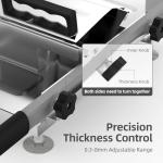 Manual Stainless Steel Meat Slicer for Home Cooking