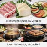 Manual Stainless Steel Meat Slicer for Home Cooking