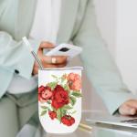 12 Oz Insulated Stainless Steel Wine Tumblers - 8 Pack