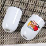 12 Oz Insulated Stainless Steel Wine Tumblers - 8 Pack