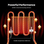 VIVOHOME 2500W Electric Deep Fryer 10.6 QT