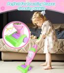 Kids Vacuum Cleaner Toy Set with Lights & Sounds
