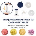 3-in-1 Salad Spinner and Food Chopper Set
