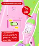 Kids Vacuum Cleaner Toy Set with Lights & Sounds