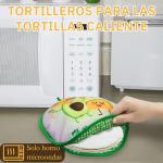 8-Inch Aluminum Tortilla Press with Warmer Pouch