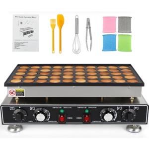 Dyna-Living 50PCS Mini Pancake Maker Machine