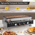 Dyna-Living 50PCS Mini Pancake Maker Machine