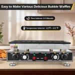 Dyna-Living 50PCS Mini Pancake Maker Machine