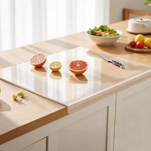 Large Non-Slip Acrylic Cutting Board for Kitchens