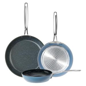 Nuwave 3-Piece Lightweight Non-Stick Frying Pan Set