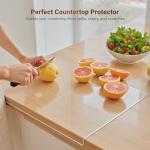 Large Non-Slip Acrylic Cutting Board for Kitchens