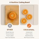 Large Non-Slip Acrylic Cutting Board for Kitchens