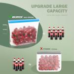 IDEATECH BPA-Free Silicone Reusable Food Storage Bags