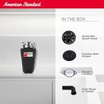 American Standard Slim Line Garbage Disposal System 1/3 HP