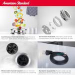 American Standard Slim Line Garbage Disposal System 1/3 HP