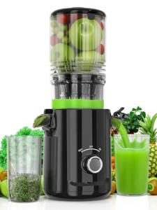 Cold Press Juicer with Large Feed Chute