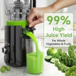 Cold Press Juicer with Large Feed Chute