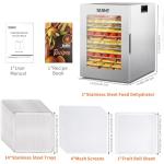 YASHE 14-Tray Food Dehydrator with Timer