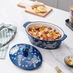 Wisenvoy Ceramic Casserole Dish with Lid