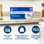 GE Universal Trash Compactor Bags - Pack of 30