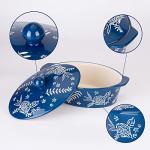 Wisenvoy Ceramic Casserole Dish with Lid