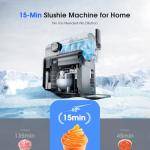 Home Slushie Maker with Auto Clean & 6 Modes