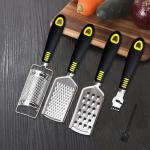 5-Piece Stainless Steel Handheld Grater Set