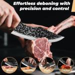 7-Inch Japanese Steel Chef Knife with Sheath