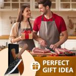 7-Inch Japanese Steel Chef Knife with Sheath