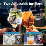 Portable Countertop Ice Maker - 8 Cubes in 6 Minutes