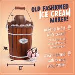 Nostalgia Electric Ice Cream Maker - Vintage Style