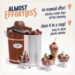 Nostalgia Electric Ice Cream Maker - Vintage Style
