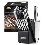 McCook® German Stainless Steel Knife Block Set