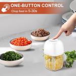 450ML Electric Garlic Chopper and Food Processor