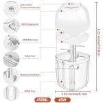 450ML Electric Garlic Chopper and Food Processor