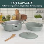 4 Quart Programmable 8-in-1 Slow Cooker