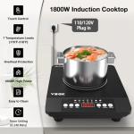 VBGK Portable Induction Cooktop with Touch Control