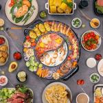 2-in-1 Electric Hot Pot and Grill Combo