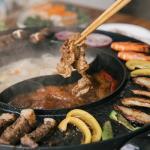 2-in-1 Electric Hot Pot and Grill Combo