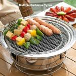 Portable Charcoal BBQ Grill for Indoor and Outdoor