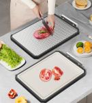 Stainless Steel Double-Sided Cutting Board 16"x11