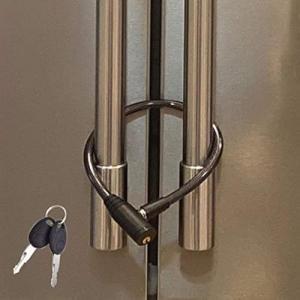Child-Proof Refrigerator Lock for French Doors