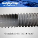 Snappy Trap Single Bowl Kitchen Sink Drain Kit