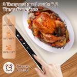 Electric Food Warming Mat for Parties and Buffets