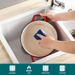 vancasso 3.5 QT Red Enameled Cast Iron Dutch Oven